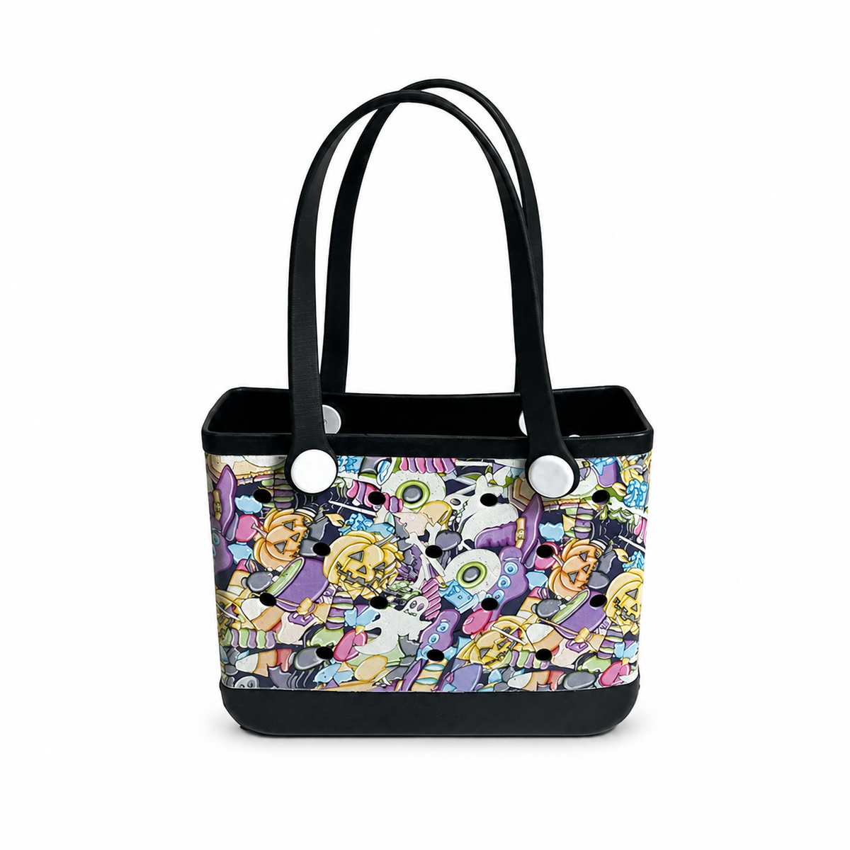Spooky Halloween Trick-or-Treat Tote
