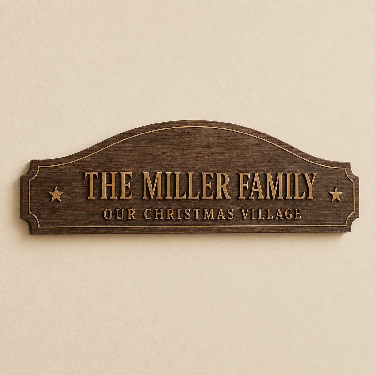 Personalized Family Name Sign