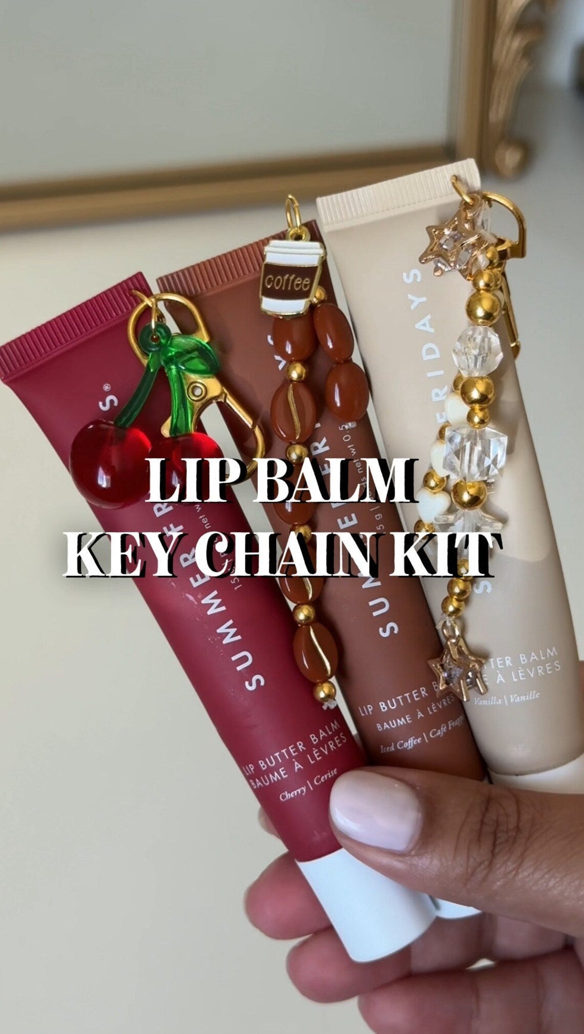 DIY Lip Balm Key Chain Kit! *lip balm not included*